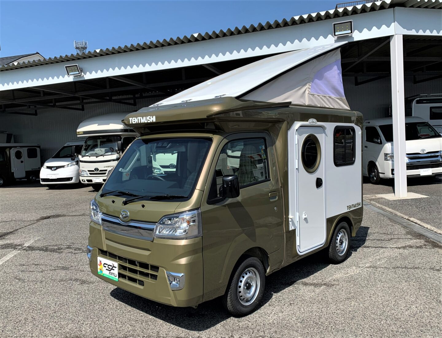 注文ok 新車 テントむし S Type バンショップミカミ Ccfオオモリ 大森自動車